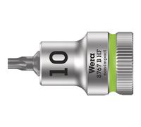 WERA Embout de tournevis 3/8' avec fonction de retenue T45x38,5mm, Largeur:nv, Longueur:35,0 mm, Taille:T10, Version:nv, Emmanchement de l'outil:nv, Entraînement:3/8