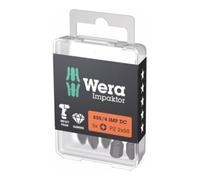 Wera Embout Wera Impaktor pour Pozidriv, 1/4 pouce E 6,3 set, taille de la fente cruciforme : 2 Quantité:5