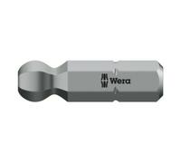 Wera Embouts Wera 6 pans, 1/4 pouce avec tête sphérique, Hexagonal: 2,5 mm Quantité:10
