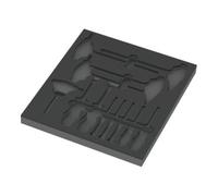 Wera Garniture en mousse Wera 9813 pour kit de tournevis Hex 1, sans outil, 344 x 30 x 392 mm Quantité:1
