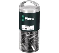 WERA Grand paquet d'embouts 851/1 Z PH 2 longueur 25 mm ( 4000822267 )
