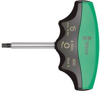 Wera Indicateur de couple 400 Hex, 4 x 60 mm - 05005080001