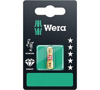 Wera - Insert à croix de 1,25 mm pour vis Phillips, 1 pièce en blister