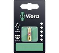 Wera Insert Bit de porte - Lot de 1 Pointe Phillips PH 2 25 mm