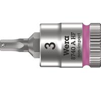 Wera Jeu de clés à douille 8740 A HF 1/4 po. ouverture de clé 3 mm longueur 2...