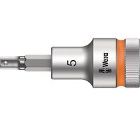 Wera Jeu de clés à douille 8740 C HF 1/2 po. ouverture de clé 5 mm longueur 6...