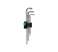 Wera 950 PKL/7 SM N 6 pans intérieurs Jeu de clés mâles coudées 1.5 mm, 2 mm, 2.5 mm, 3 mm, 4 mm, 5 mm, 6 mm 7 pièces