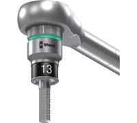 WERA Jeu de douilles avec fonction de retenue, 3/8' 10 pièces, longueur:29,0 mm, exécution:nv, ouverture de clé:12 mm, entraînement:3/8', nombre:nv