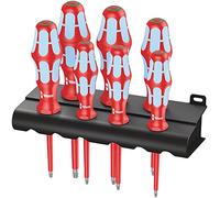 Wera Jeu de tournevis 3167 i/7 TORX VDE DIN EN 60900 T8,T9,T10,T15,T20,T25,T30 inox 7 pièces