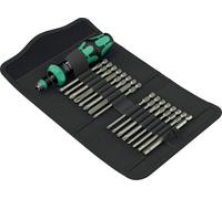 Wera Kompakt 60 RA-R 1 pour l'atelier Tournevis à cliquet 1/4\ (6.3 mm) 17 pièces