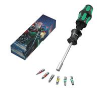 Wera "Set d''embouts Kraftform Compact 27 pièces 1 Christmas 2025, avec porte-main, Set d''embouts de vissage"
