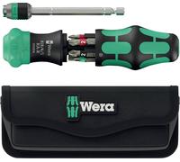 Wera Kraftform Kompakt 20 RA-R mit Tasche Tournevis porte-embouts 1/4\
