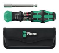 Wera Kraftform Kompakt 28 RA mit Tasche Tournevis porte-embouts 1/4\