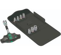 Wera Kraftform Kompakt 400 RA Ensemble 2 Poignées En T À Cliquet SAE 05057474001