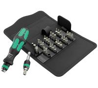 Wera Kraftform Kompakt 71 Security 05057114001 Jeu d'embouts 32 pièces Tamper Resistant TORX® Profil, carré intérieur (Robertson)
