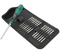 Wera Kraftform Kompakt 838 RA-R M Imperial Set 1 05051066001 Jeu d'embouts 15 pièces cruciforme Phillips, vis Pozidriv, TORX