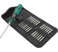 Wera Kraftform Kompakt 838 RA-R M Imperial Set 1 05051066001 Jeu d'embouts 15 pièces cruciforme Phillips, vis Pozidriv, TORX