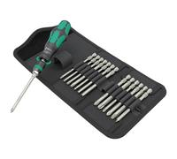 Wera Kraftform Kompakt 838 RA-R M Set 1 05051061001 Jeu d'embouts 15 pièces cruciforme Phillips, vis Pozidriv, TORX, 6 pan