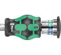 Wera Kraftform Kompakt Stubby Magazin 3 05008875001 Jeu d'embouts TORX, 6 pans intérieurs avec porte