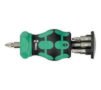 Wera "Kraftform Kompakt Stubby Magazin RA 4, Set d''embouts de vissage"