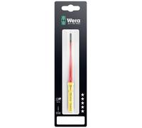 Wera Kraftform Kompakt VDE 60 iS 0,6x3,5x157 mm TIE SB pour électricien vis à fente Lame interchangeable 3.5 mm