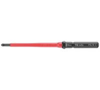 Wera Kraftform Kompakt VDE 65 i PZ/S # 1 x 157 mm TIE pour électricien plus/moins Lame interchangeable 1 mm