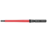 Wera Kraftform Kompakt VDE 65 i PZ/S # 2 x 157 mm TIE pour électricien plus/moins Lame interchangeable 2 mm