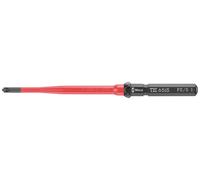 Wera Kraftform Kompakt VDE 65 iS PZ/S # 1 x 157 mm TIE pour électricien plus/moins Lame interchangeable 1 mm
