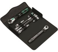 Wera Jeu d'outils Kraftform Kompakt Zyklop MS1 05135949001 – 8 pièces 1/4" Noir, sacoche