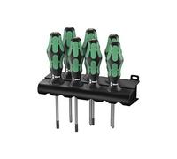 Wera 335/350/367/7 Lasertip 05320540001 Jeu de tournevis Kraftform Plus Lasertip avec Rack 7 pièces