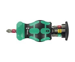 Wera "Magasin Kraftform Compact Stubby RA 1, Set d''embouts de vissage"