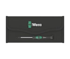 Wera "Mallette pliante pour tournevis Kraftform Micro, jusqu''à 12 pièces, Sac"