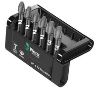 Wera "Bit-Check 6 PZ Impaktor 1, Set d''embouts de vissage"