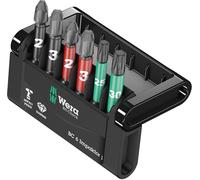 Wera Mini-Check Impaktor 4 05057695001 Jeu d'embouts 6 pièces cruciforme Phillips, vis Pozidriv, TORX® intérieur technologie