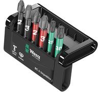 Wera Mini-Check Impaktor 4 05057695001 Jeu dembouts 6 pièces cruciforme Phillips, vis Pozidriv, TORX® intérieur technologie Impactor