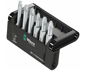 Wera Mini-Check Phillips Pozidriv TORX, 50 mm 05056473001 Jeu d'embouts extra-rigides 6 pièces