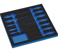 Wera Module à outils insert vide module 2/3 4000 871 288, 12 pcs.