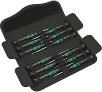Wera Série Kraftform Micro Universal 1 Electronic - Jeu de tournevis - 12 pièces - en pochette