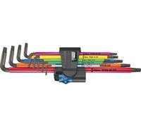 Wera Jeu de clés Allen 967/9 TX XL Tournevis Multicolore HF 1