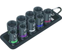 Wera Set d'Embouts pour Clef à Douille Belt C Impaktor 1 noir universal