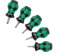 Wera Stubby Set TX 1 pour l'atelier Jeu de tournevis 5 pièces