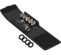 Wera T 1 05134021001 Jeu d'embouts 17 pièces 6 pans intérieurs, vis Pozidriv, cruciforme Phillips,