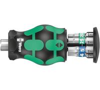 Wera Kraftform Kompakt Stubby Magazin 3 05008875001 Jeu d'embouts TORX, 6 pans intérieurs avec porte-embout