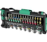 Wera Tool-Check PLUS 1 05049055001 Jeu dembouts 39 pièces vis à fente, cruciforme Phillips, vis Pozidriv, 6 pans intérieurs, TORX® intérieur, Tamper Resistant