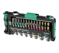 Wera Tool-Check PLUS 1 05049055001 Jeu d'embouts 39 pièces vis à fente, cruciforme Phillips, vis Pozidriv, 6 pans intér