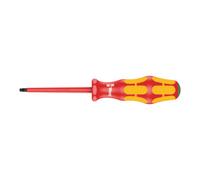 Wera Tournevis 167i 3K VDE-TX P.15x80mm L.198mm pour M3,5 bruni lame ronde, manche de Quantité:1