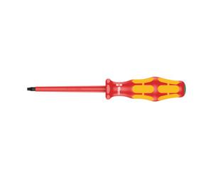 Wera Tournevis 167i 3K VDE-TX P10x80mm L.161mm p.M3,0 bruni lame ronde, manche de for Quantité:1