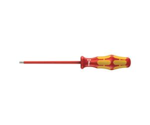Wera Tournevis d’électricien WERA 100% isolé avec manche Kraftform 3 mm Quantité:1