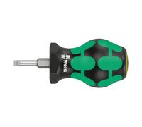 Wera Tournevis stubby/carb Wera 335, 0,8 x 4 x 24,5 mm Quantité:1