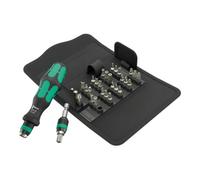 Wera Kraftform Kompakt 71 Security 05057114001 Jeu d'embouts 32 pièces Tamper Resistant TORX® Profil, carré intérieur (Robertson)